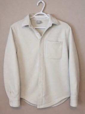 Aritzia TNA Cozy fleece Button Up Shacket